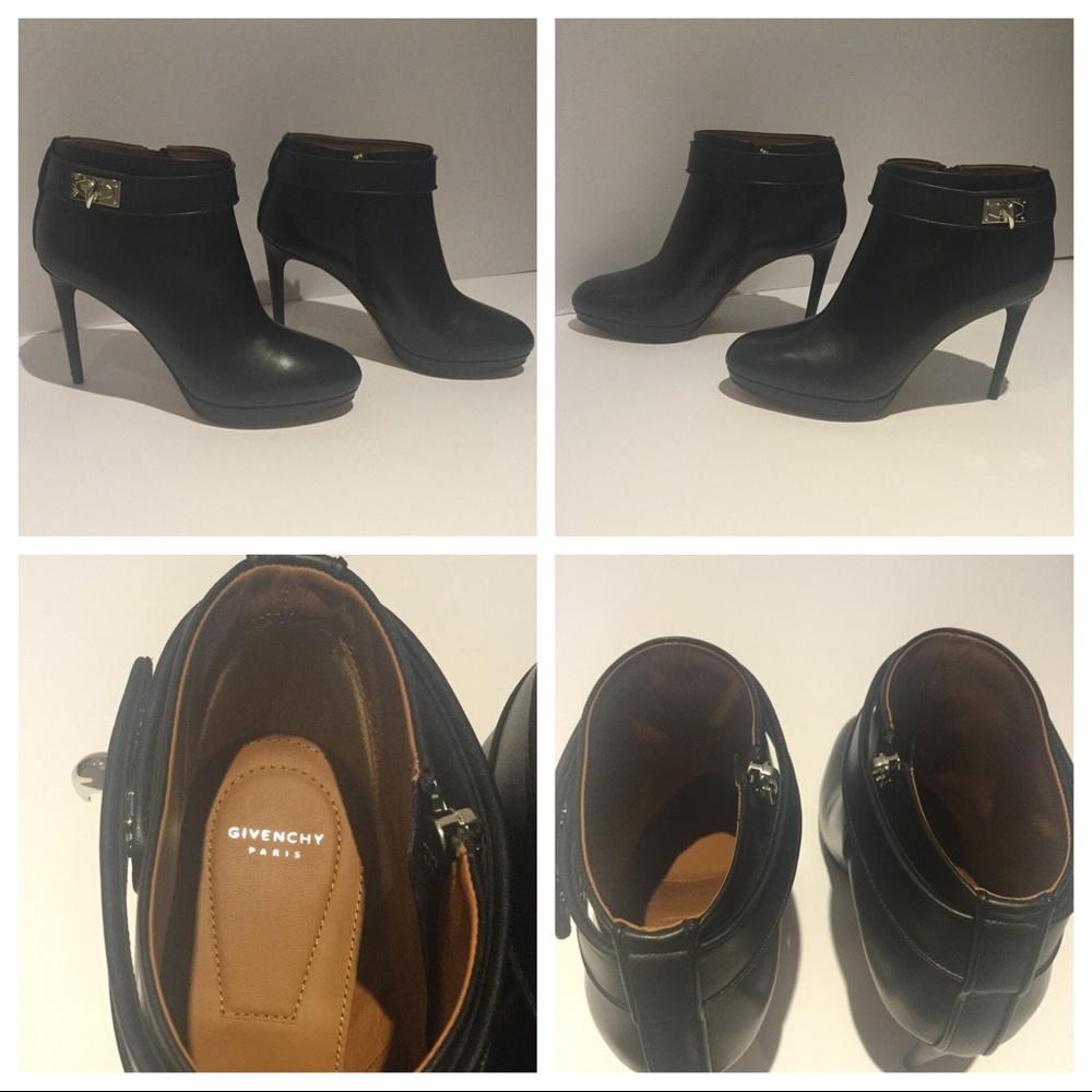 📌 SOLD📌 GIVENCHY SHARK-TOOTH TURN-LOCK BOOTS. - Picture 4 of 8